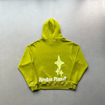 Broken Planet Yellow Hoodie 2